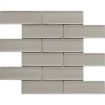 Pukka Tile Açık Bej 2x6 Bevelled Brick Porselen Mozaik