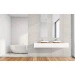 Pukka Tile Beyaz Harlequin Porselen Mozaik - Görsel 2