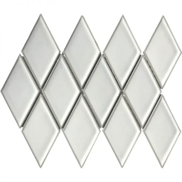 Pukka Tile Beyaz Harlequin Porselen Mozaik