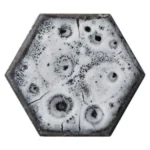 Pukka Tile Black HexagonPorselen Mozaik