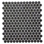 Pukka Tile Drop 04Glossy Penny Round Porselen Mozaik