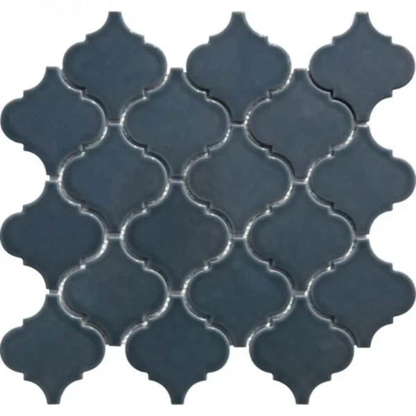 Pukka Tile Duman Mavisi Arabesque Porselen Mozaik