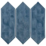 Pukka Tile Duman Mavisi Large Picket Porselen Mozaik