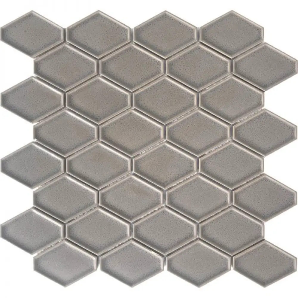 pukka-tile-fume-clipped-diamond-porselen-mozaik.webp Pukka Tile Füme Clipped Diamond Porselen Mozaik - Görsel 1