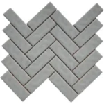 Pukka Tile Gri Herringbone Porselen Mozaik