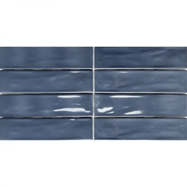 Pukka Tile Indigo Mavi Artisan Brick Porselen Mozaik