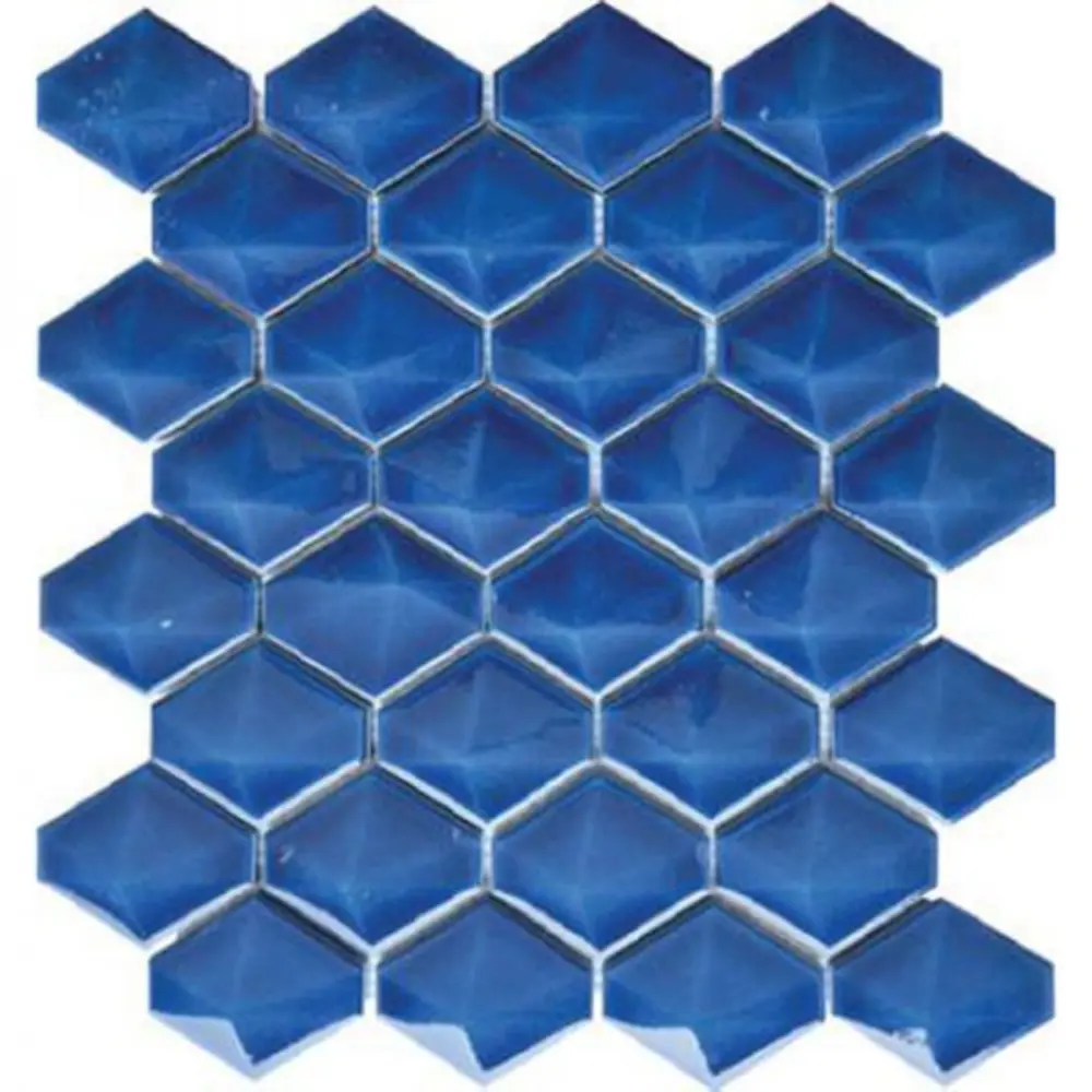 pukka-tile-indigo-mavi-solid-signature-porselen-mozaik.webp Pukka Tile Indigo Mavi Solid Signature Porselen Mozaik - Görsel 1