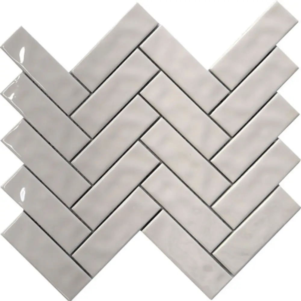 pukka-tile-kirik-beyaz-herringbone-porselen-mozaik.webp Pukka Tile Kırık Beyaz Herringbone Porselen Mozaik - Görsel 1