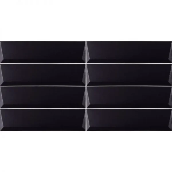 Pukka Tile Siyah Mat Loft Porselen Mozaik