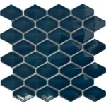 Pukka Tile Turkuaz Solid Signature Porselen Mozaik