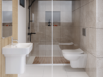 Turkuaz Duru Lavabo 55x45 cm - Görsel 3