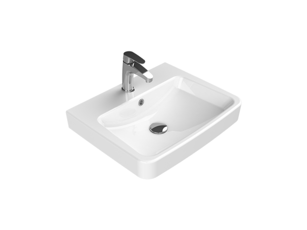 Turkuaz Duru Lavabo 55x45 cm