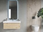 Turkuaz Yeni Mona Etajerli Lavabo 80x45 cm - Görsel 3