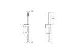 Vitra Origin Duş Seti, Mat Siyah (A4565236Wtc, A4563836Wtc, A42213, A4262136Wtc, A42858, A4285936Wtc, A4262236Wtc, A4522336, A4592636) - Görsel 3