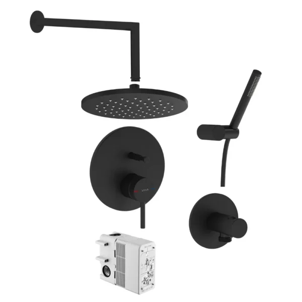 Vitra Origin Duş Seti, Mat Siyah (A4565236Wtc, A4563836Wtc, A42213, A4262136Wtc, A42858, A4285936Wtc, A4262236Wtc, A4522336, A4592636)