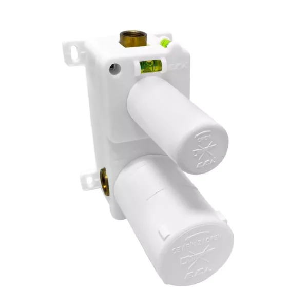 ECA Ankastre Banyo/Duş Bataryası Sıva Altı Grubu - 2 Yollu, Mat Antrasit