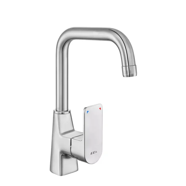 ECA Dream Kuğu Borulu Lavabo Bataryası, Krom