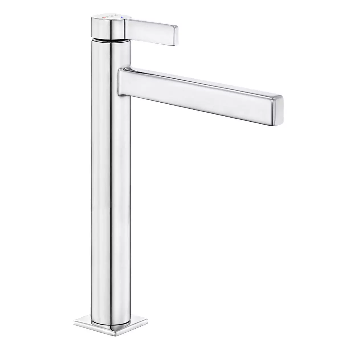 102188785.webp ECA Life Yüksek Tip Ecotechnology Lavabo Bataryası, Krom - Görsel 1