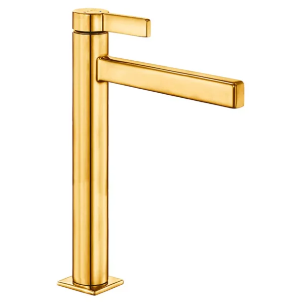 ECA Life Yüksek Tip Ecotechnology Lavabo Bataryası, Altın