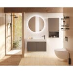 VitrA Archiplan Duble Raf, 60 cm, Metal, Siyah - Görsel 3