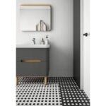 VitrA Sento Lavabo Dolabı, 65 cm, İki Kapaklı, Aydınlatmalı, Mat Antrasit - Görsel 5