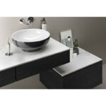 VitrA Origin Alt Ünite, 60 cm, Bir Çekmeceli, Hareli Siyah Meşe - Görsel 5