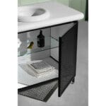 VitrA Liquid Lavabo Dolabı, 100 cm, Metal Kapaklı , Ayaklı - Görsel 10