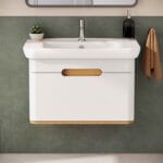 VitrA Sento Lavabo Dolabı, 80 cm, Bir Çekmeceli, Aydınlatmalı, Mat Beyaz - Görsel 26