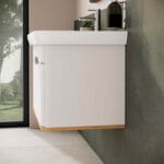 VitrA Sento Lavabo Dolabı, 80 cm, Bir Çekmeceli, Aydınlatmalı, Mat Beyaz - Görsel 31