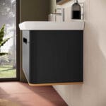 VitrA Sento Lavabo Dolabı, 100 cm, Bir Çekmeceli, Aydınlatmalı, Mat Antrasit - Görsel 16
