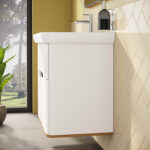 VitrA Sento Lavabo Dolabı, 80 cm, İki Çekmeceli, Aydınlatmalı, Mat Beyaz - Görsel 19