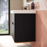 VitrA Sento Lavabo Dolabı, 80 cm, İki Çekmeceli, Aydınlatmalı, Mat Antrasit - Görsel 24