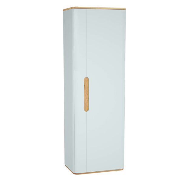 VitrA Sento Boy Dolabı, 55 cm, Bir Kapaklı, Temizlik Gereçleri İçin, Mat Beyaz, Sağ