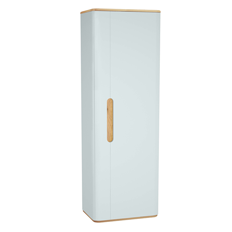 60863_de839b6d6a8be3eb563e7f176ea9a89c4579c8b6-1.jpg VitrA Sento Boy Dolabı, 55 cm, Bir Kapaklı, Temizlik Gereçleri İçin, Mat Beyaz, Sağ - Görsel 1