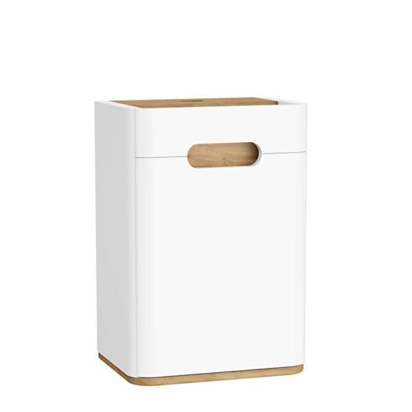 VitrA Sento Yan Ünite, 40 cm, Bir Kapaklı, Mat Beyaz, Sağ
