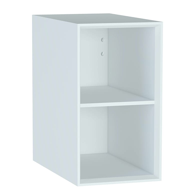 61269_d7120d3bb31e3f40f16e086937cdd7f4cecf4e10-1.jpg VitrA Frame Açık Ünite, 30 cm, Raflı, Mat Soft Beyaz - Görsel 1