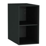 VitrA Frame Açık Ünite, 30 cm, Raflı, Mat Soft Siyah