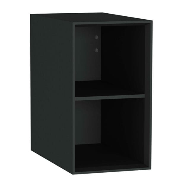 VitrA Frame Açık Ünite, 30 cm, Raflı, Mat Soft Siyah