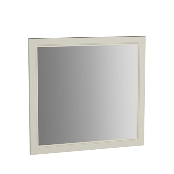 VitrA Valarte Düz Ayna, 80 cm, Mat Fildişi