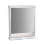 VitrA Valarte Dolaplı Ayna, 65 cm, Bir Kapaklı, Mat Beyaz, Sol