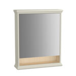 VitrA Valarte Dolaplı Ayna, 65 cm, Bir Kapaklı, Mat Fildişi, Sol
