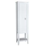 VitrA Valarte Boy Dolabı, 55 cm, Bir Kapaklı, Mat Beyaz, Sol