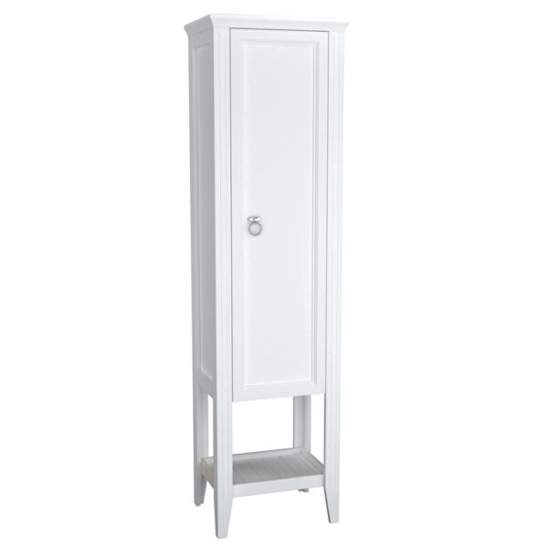 VitrA Valarte Boy Dolabı, 55 cm, Bir Kapaklı, Mat Beyaz, Sağ