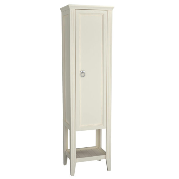 VitrA Valarte Boy Dolabı, 55 cm, Bir Kapaklı, Mat Fildişi, Sağ