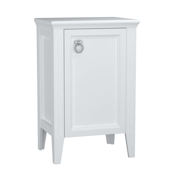 VitrA Valarte Yan Ünite, 55 cm, Bir Kapaklı, Mat Beyaz, Sağ