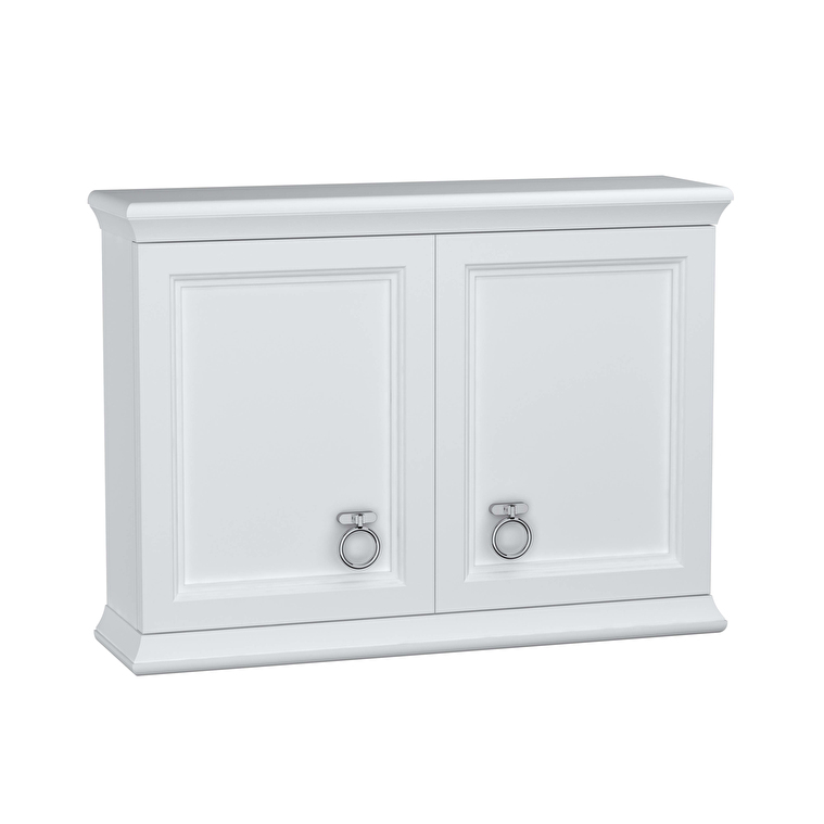 62255_49b888a4db970726e27f9737348f2a15407f90bc-1.jpg VitrA Valarte Üst Ünite, 75 cm, İki Kapaklı, Mat Beyaz - Görsel 1