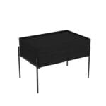 VitrA Equal Alt Ünite, 60 cm, Bir Çekmeceli, Hareli Siyah Meşe