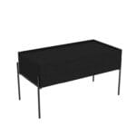 VitrA Equal Alt Ünite, 80 cm, Bir Çekmeceli, Hareli Siyah Meşe