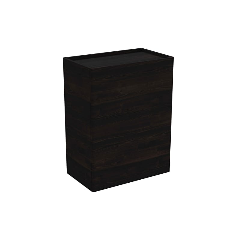 64119_01_9fe6ad1d7b820d25486b274ceee216e2ca95b67b-1.jpg VitrA Equal Yan Ünite, 45 cm, Kapaklı, Karaağaç, Sağ - Görsel 1
