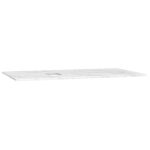 VitrA Origin Üst Tezgah, 90 cm, Neolith, Armatür Delikli, Sol Sifon Delikli, Calacatta Silk